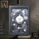 تابلو شیشه عطر ادکلن شکسته رزینی ورساچه(VERSACE) 24 در 34 کد 2434100